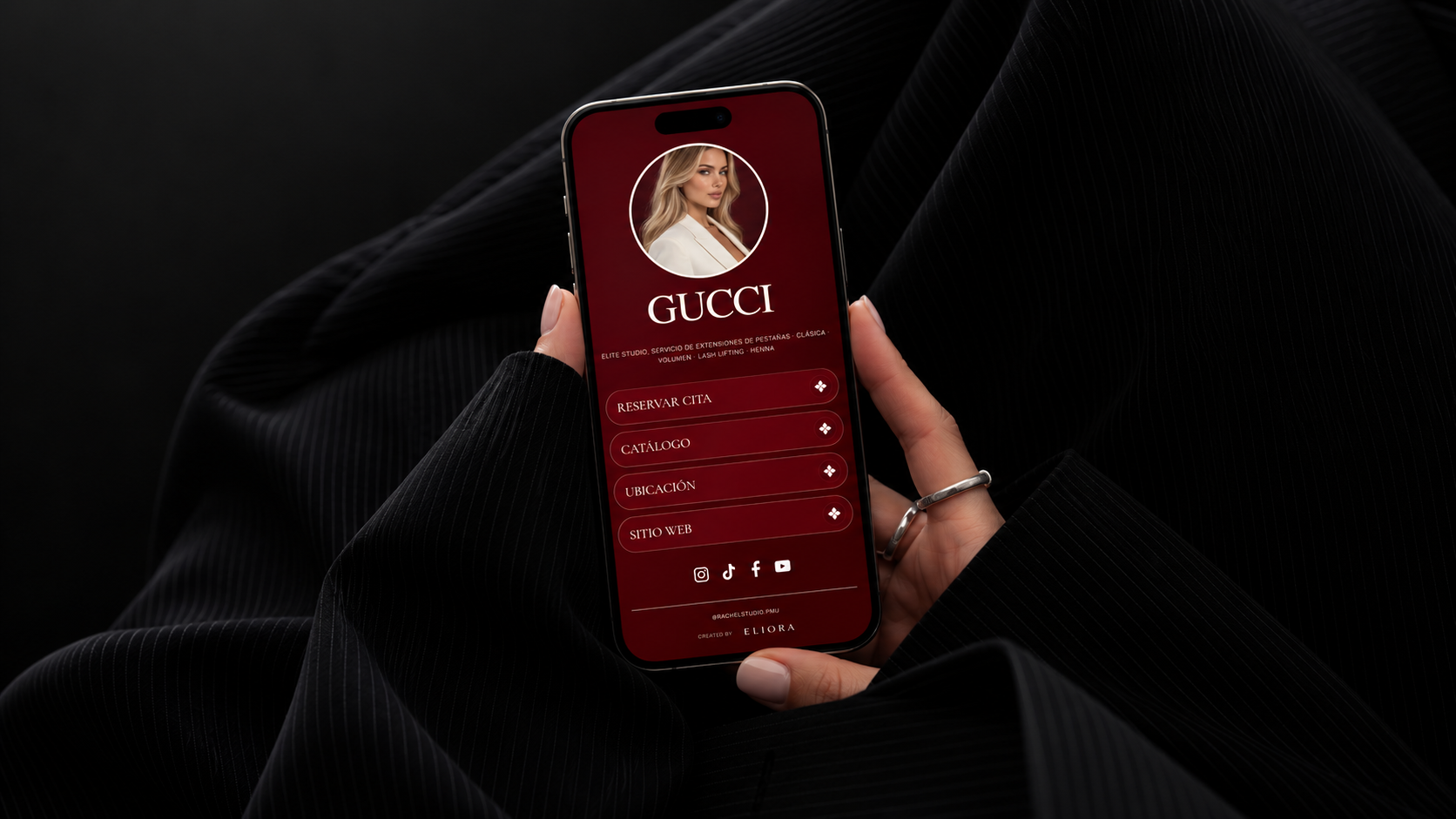 Modelo Eliora Gucci